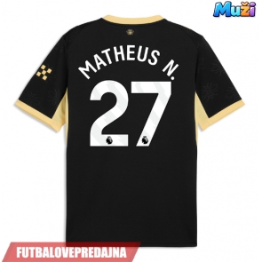 Lacne Muži Futbalové dres Manchester City Matheus Nunes #27 2026-27 Krátky Rukáv - Preč